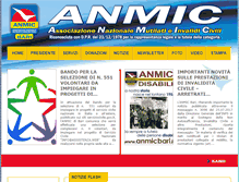 Tablet Screenshot of anmicbari.it